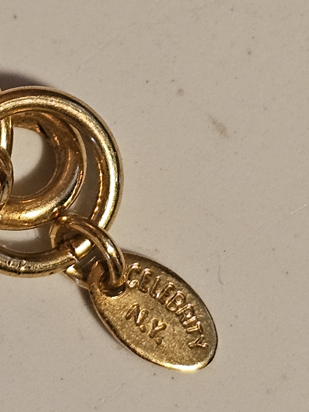 Gold Tone Ankh Pendant Necklace - Picture 4 of 4